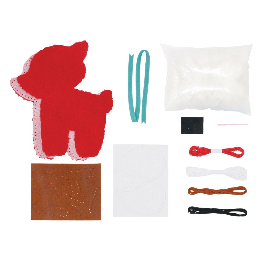 Contents of the Deer Sewing Kit by Avenir