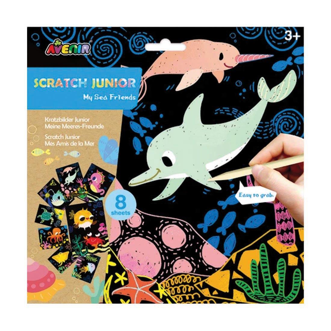 My Sea Friends Scratch Junior Scratch Pages by Avenir