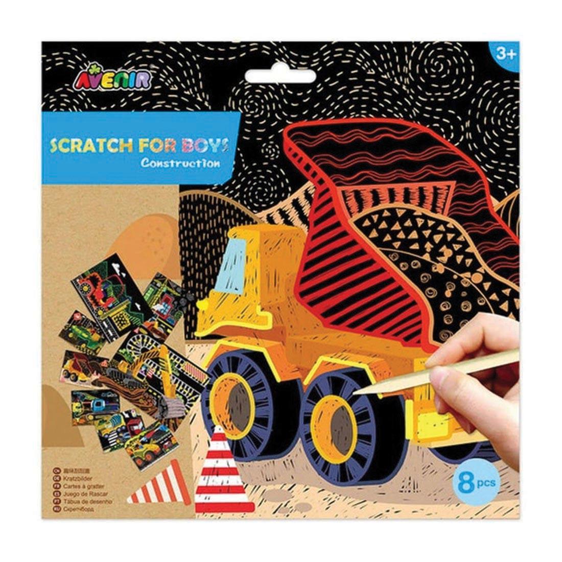 Construction Scratch Junior Scratch Pages by Avenir