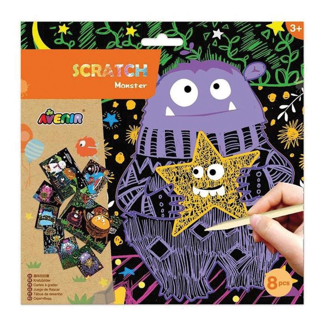 Monster Scratch Junior Scratch Pages by Avenir