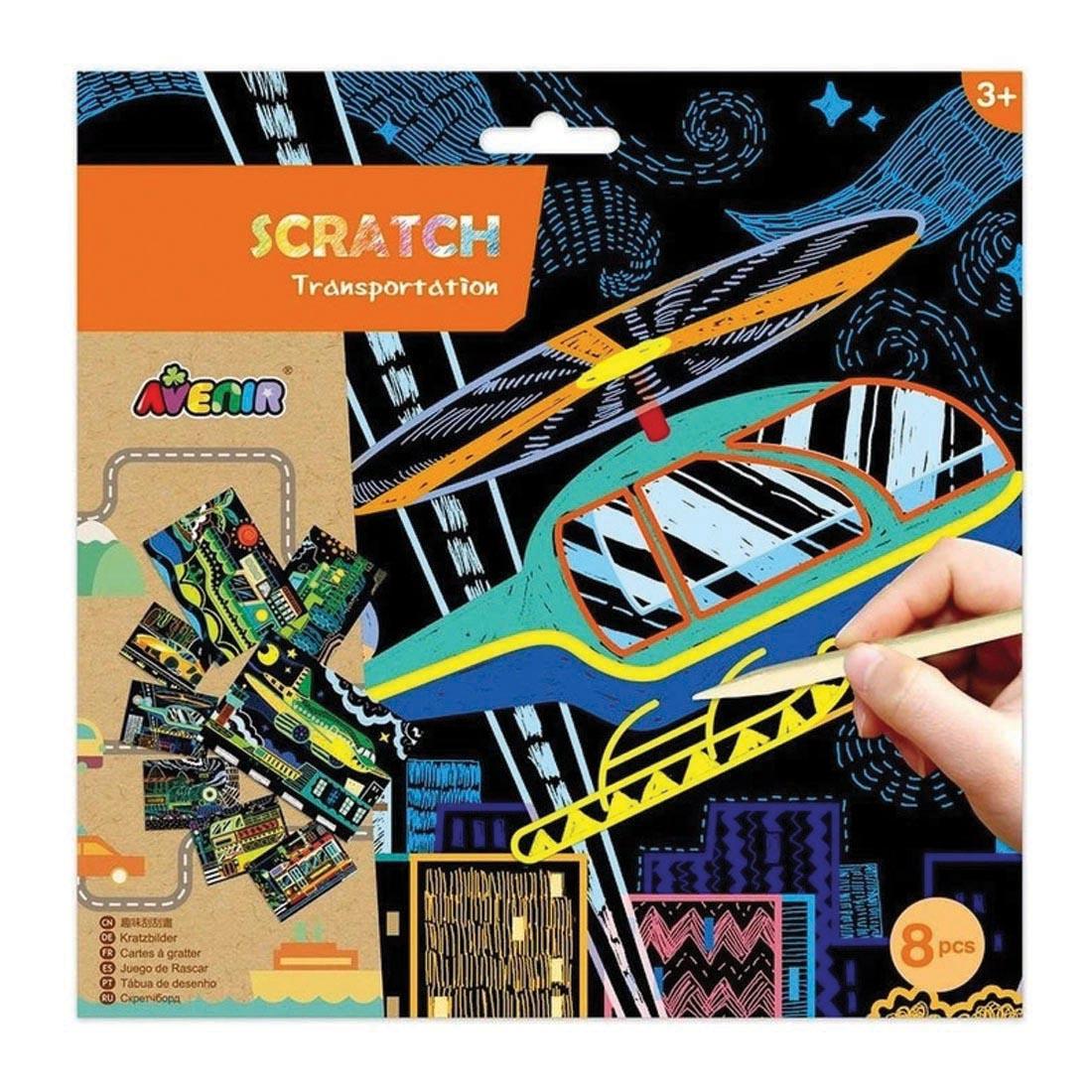 Transportation Scratch Junior Scratch Pages by Avenir