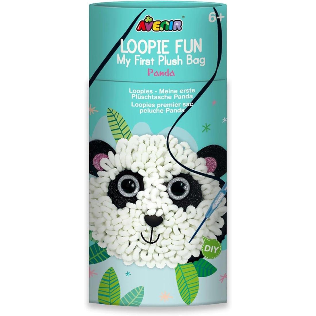 package for Panda Loopie Fun My First Plush Bag By Avenir