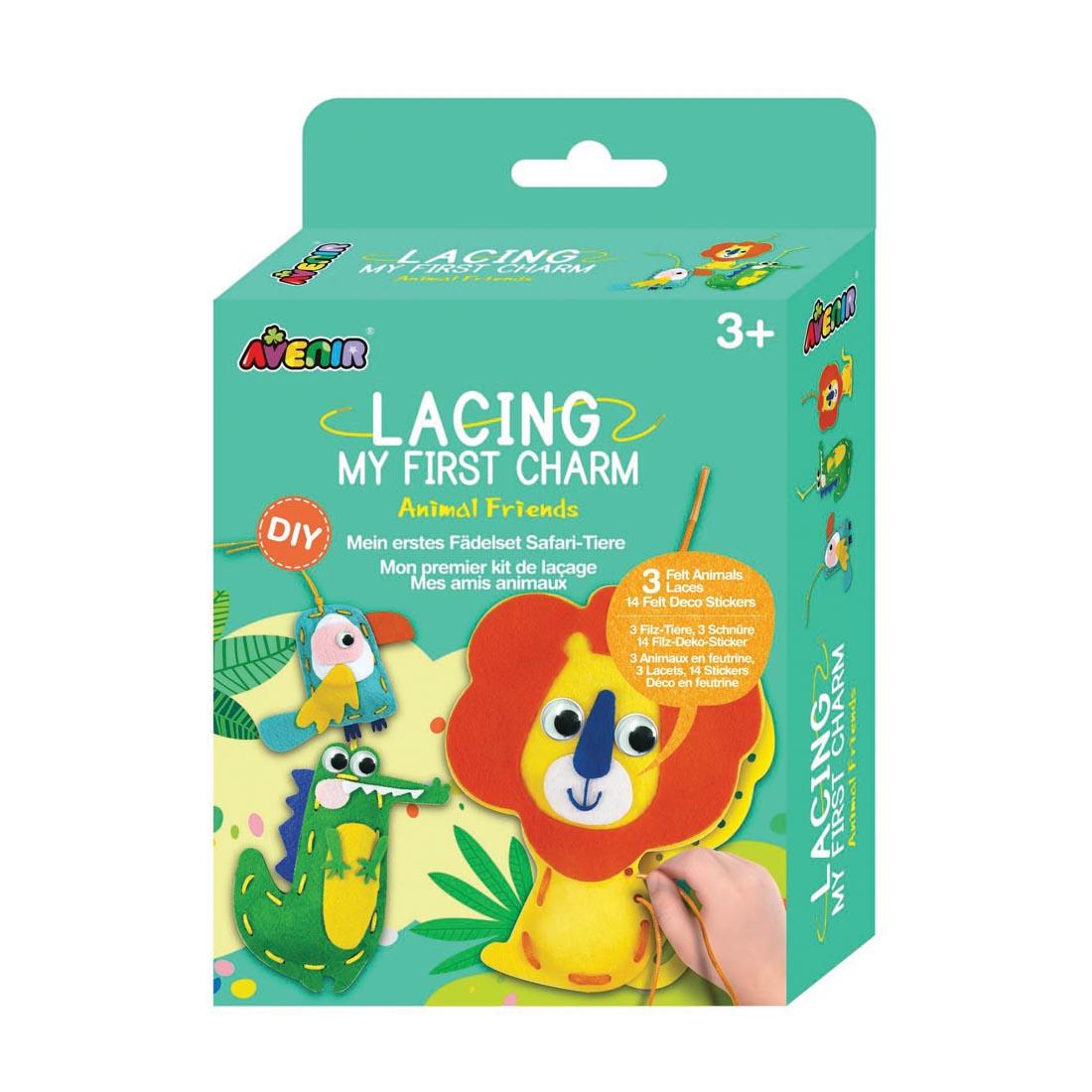 package for Animal Friends My First Charm Lacing By Avenir