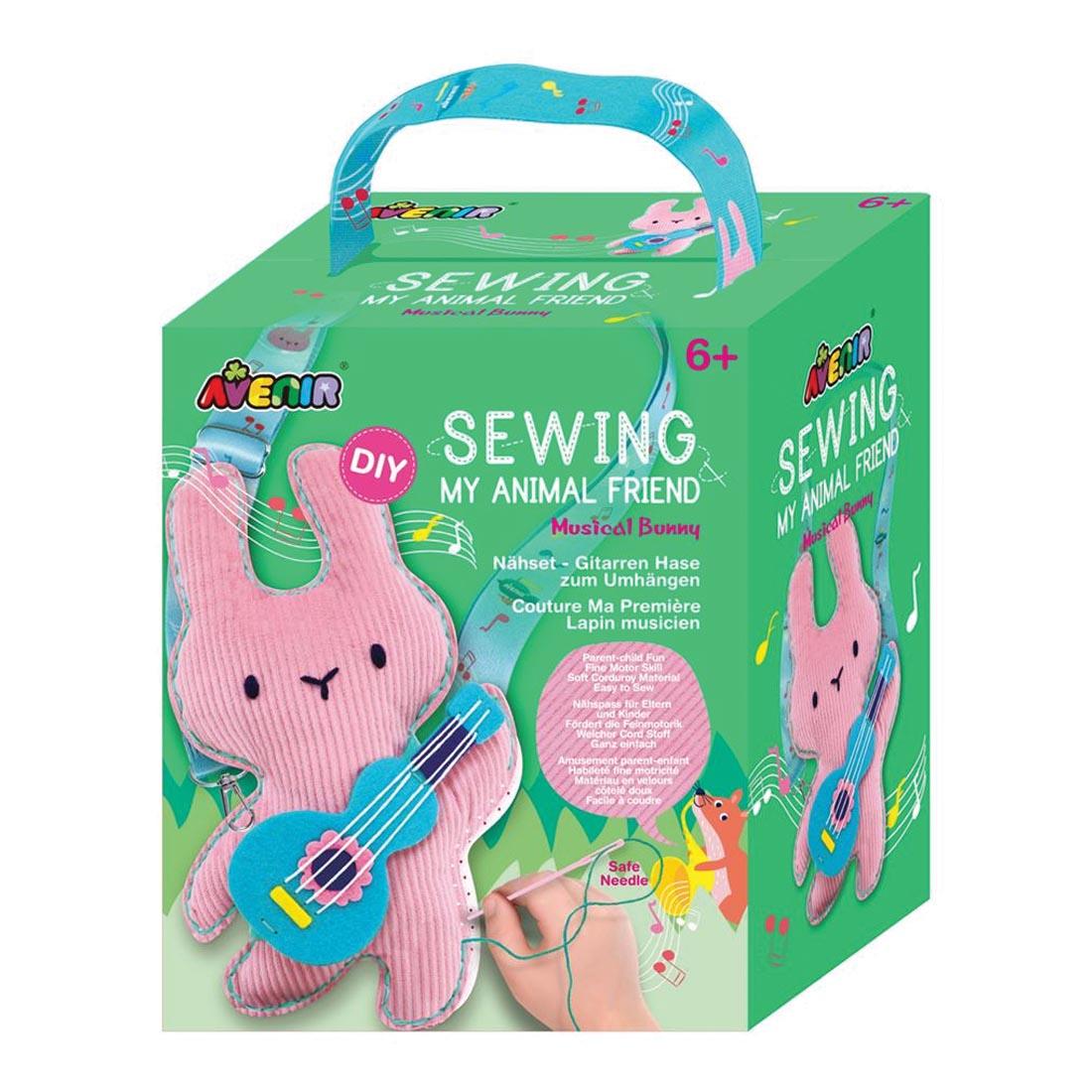 package for Musical Bunny My Animal Friend Sewing Kit By Avenir