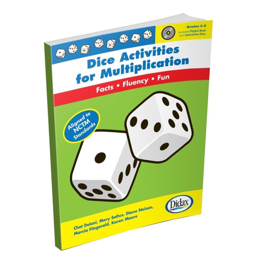 Dice Activities For Multiplication Book by Didax