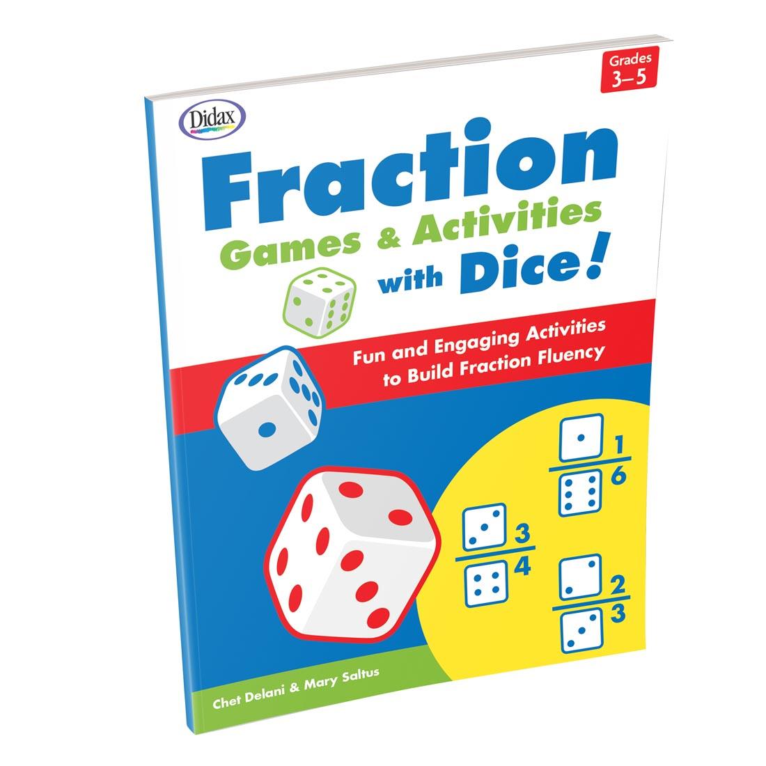 Fraction Games & Activities with Dice Book by Didax