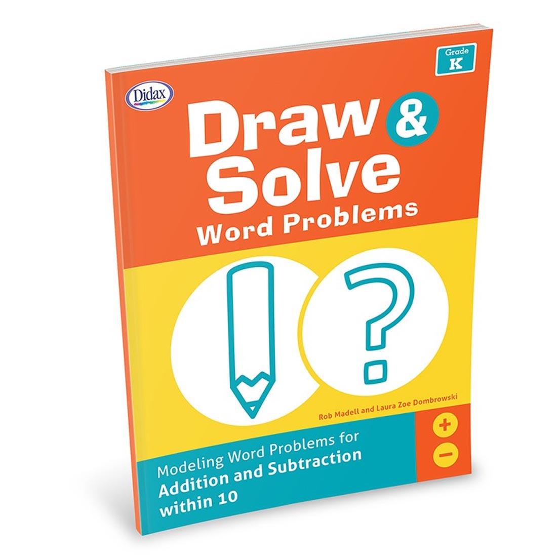 Draw & Solve Word Problems Book by Didax