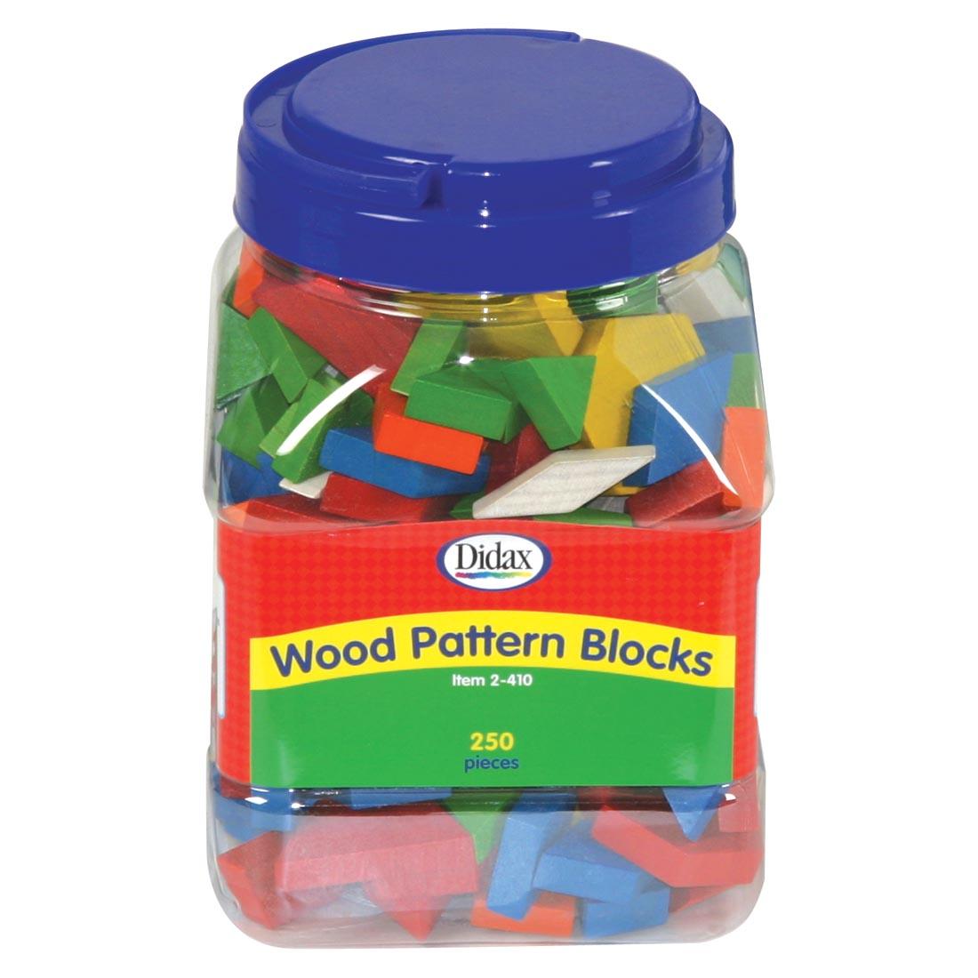Didax Wood Pattern Blocks