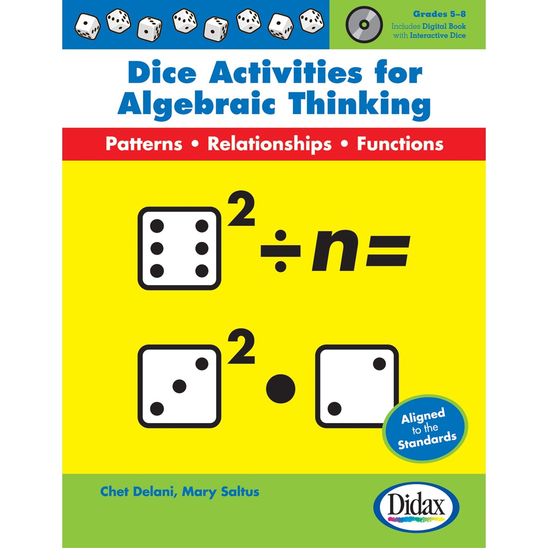 Dice Activities for Algebraic Thinking Book by Didax