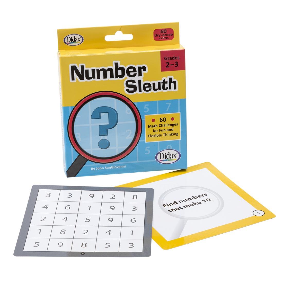 Number Sleuth Math Challenge Cards by Didax