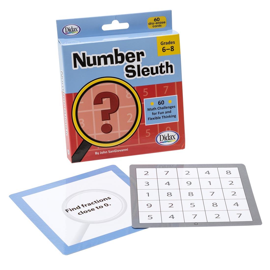 Number Sleuth Math Challenge Cards by Didax