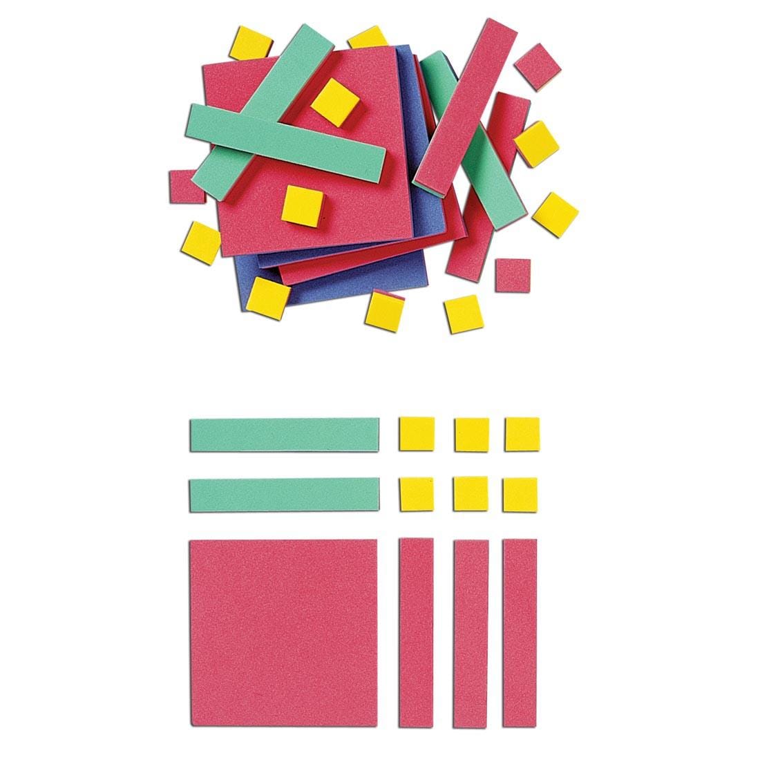 Foam Algebra Tiles by Didax