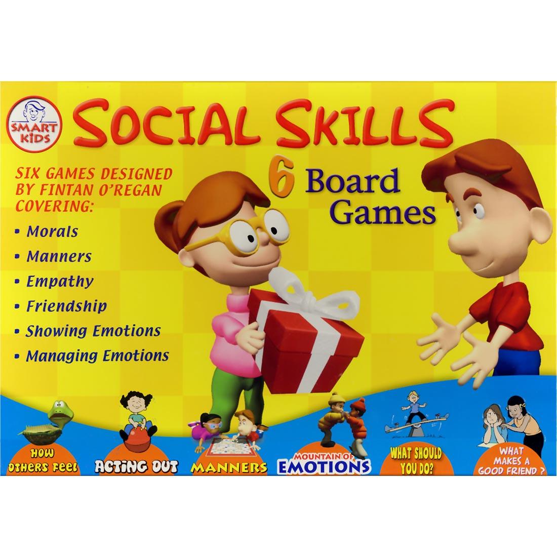 Smart Kids Social Skills Board Games