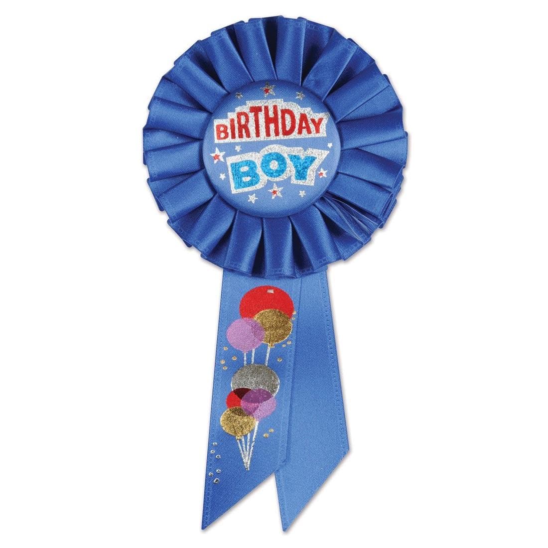 Birthday Boy Rosette Ribbon