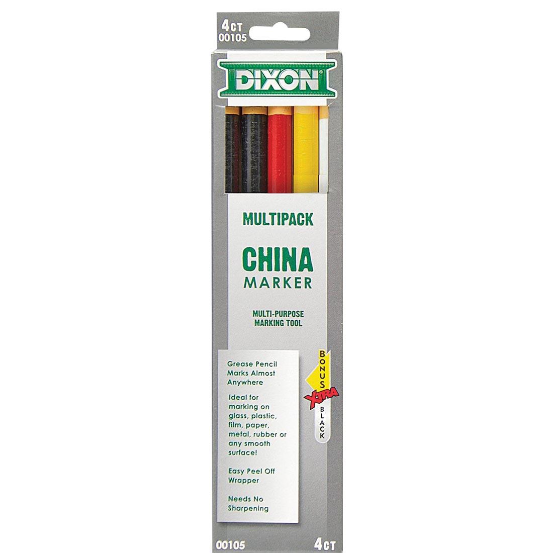 Dixon China Marker Multipack