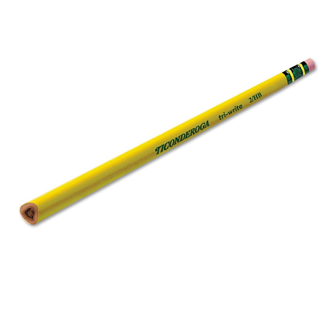 Side View of the Ticonderoga Tri-Write Pencil