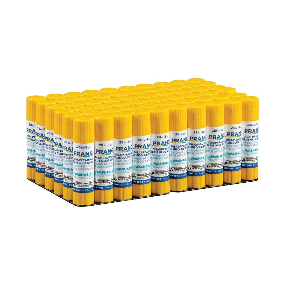 60 Prang Blue Washable Glue Sticks, 0.28 oz. per stick