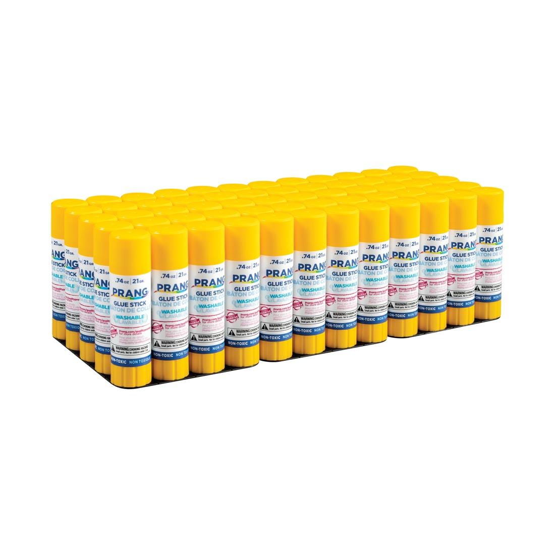 Prang Washable 0.74 oz. Clear Glue Sticks 60-Count Package