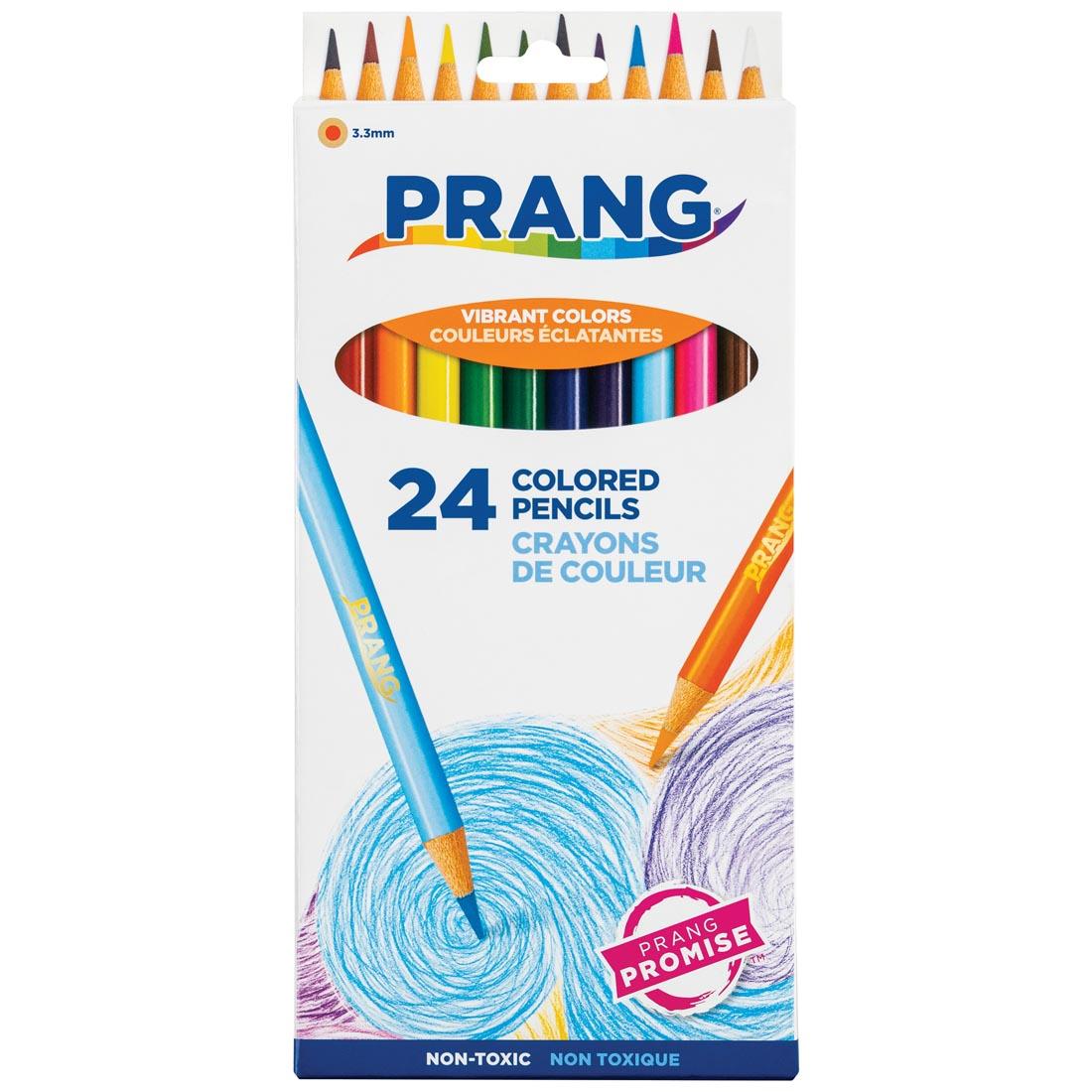 Prang Colored Pencils 24-Color Set