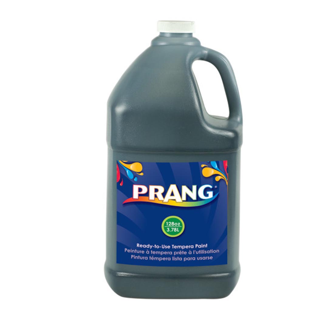 Gallon Jug of Black Prang Ready-To-Use Tempera Paint