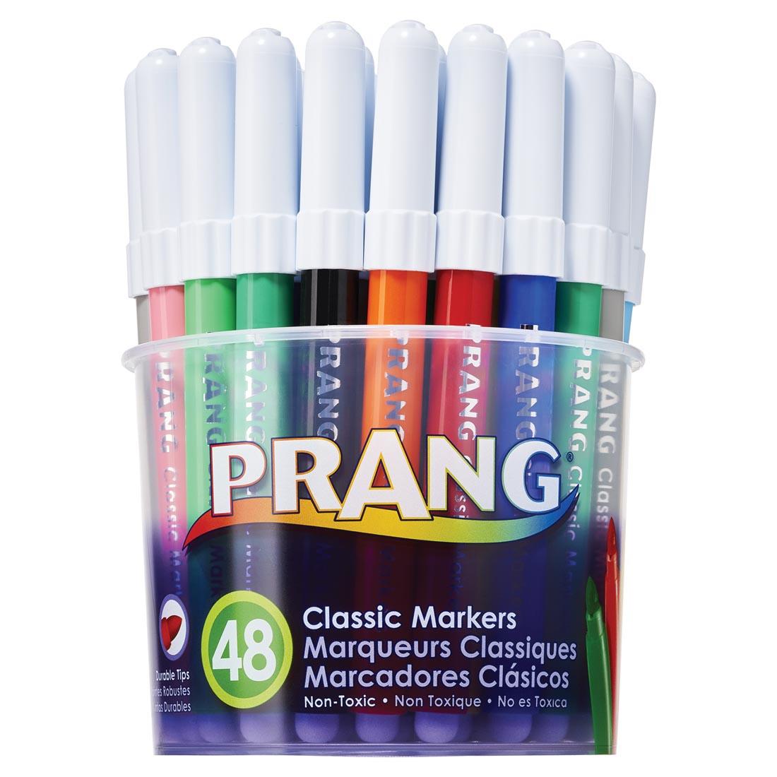 Prang Classic Bullet Tip Art Markers 48-Count Set