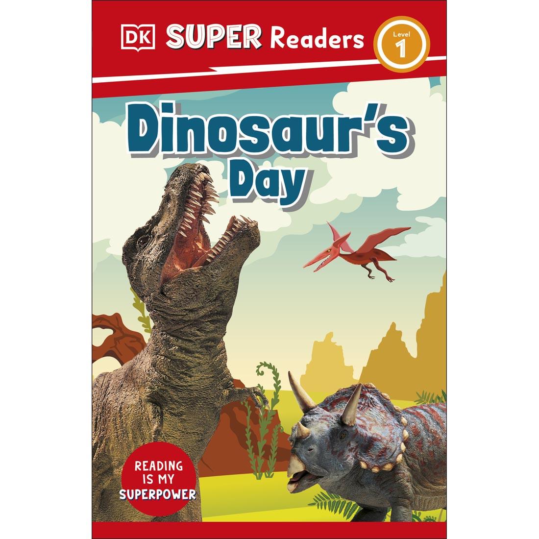 front cover of Dinosaur's Day DK Super Readers Level 1 Book