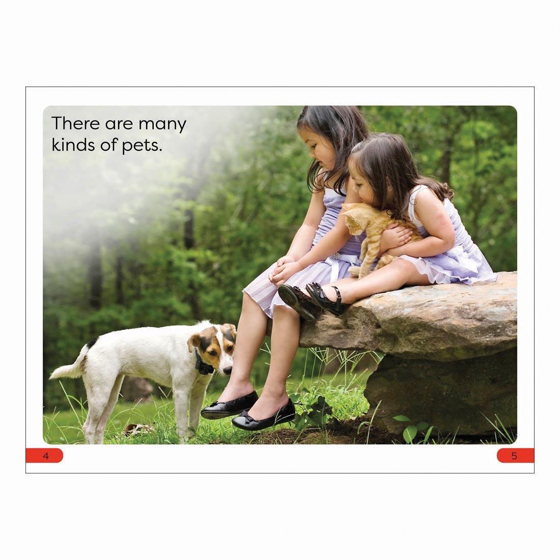 2 pages from Pets DK Super Readers Pre-Level Book