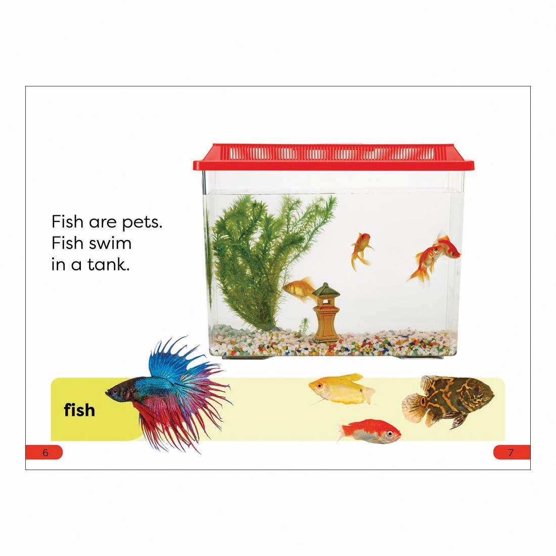 2 pages from Pets DK Super Readers Pre-Level Book