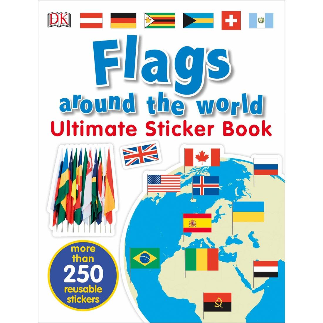 Flags Around The World Ultimate Sticker Book