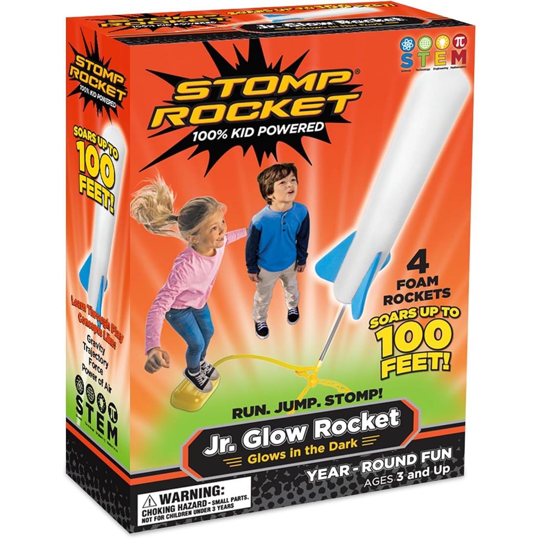 box for Stomp Rocket Jr. Glow Rockets