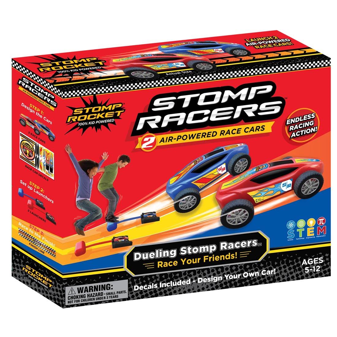 package for Stomp Rocket Dueling Stomp Racers