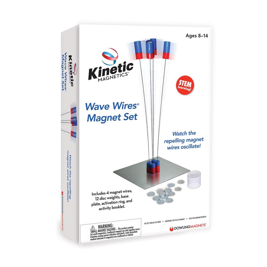 Kinetic Magnetics Wave Wires Magnet Set by Dowling Magnets