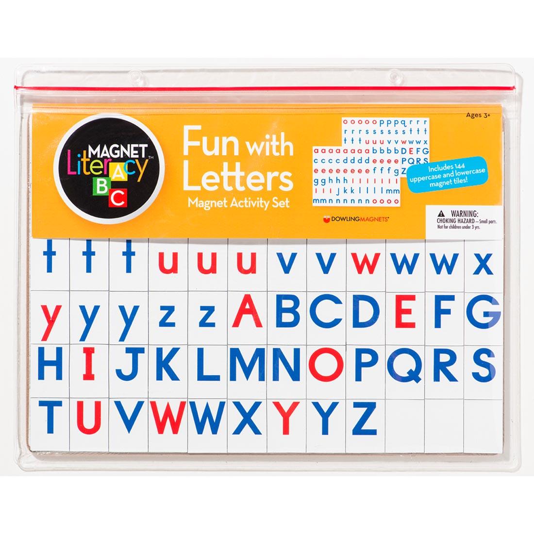 Magnet Literacy: Fun With Letters Magnet Activity Set
