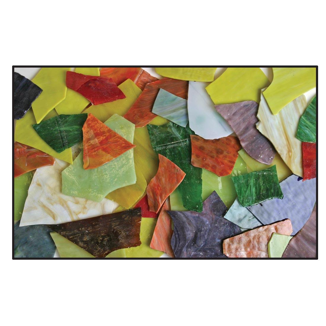 Jennifer's Mosaics Cathedral Glass Scrap Pack