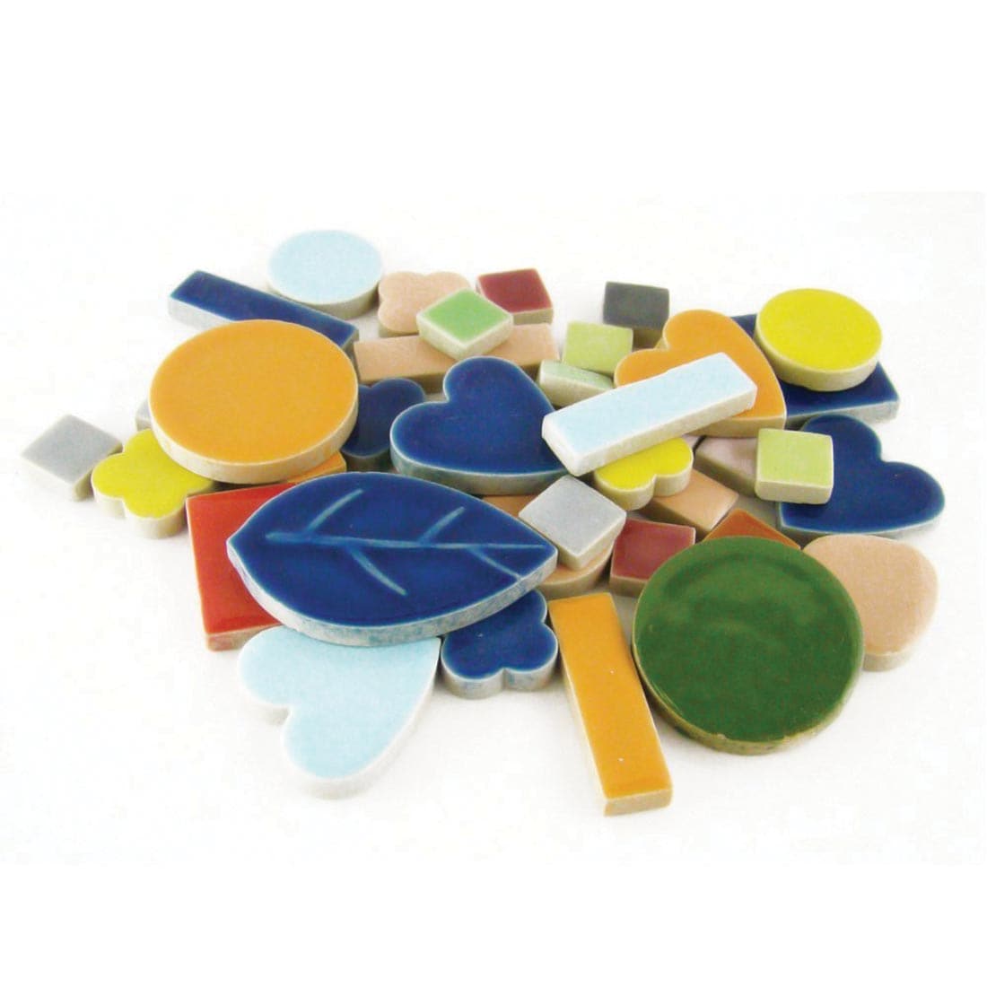 Jennifer's Mosaics Deco Ceramic Tile Shape Assortment