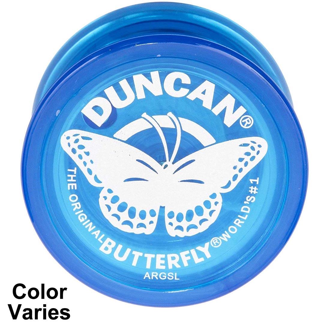 Duncan Butterfly Yo-Yo with text Color Varies