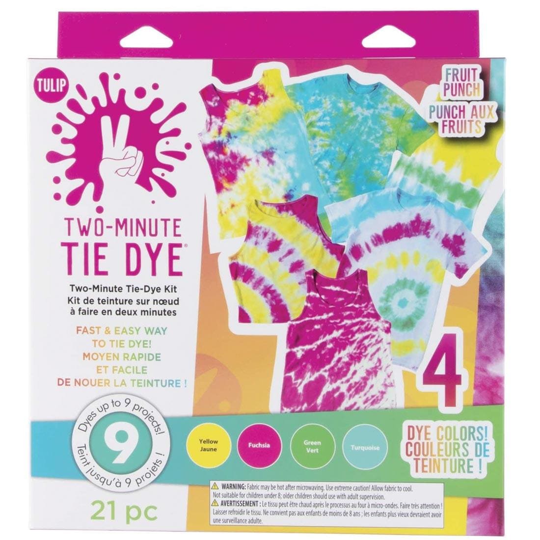 Tulip Two-Minute Tie-Dye Fruit Punch Kit