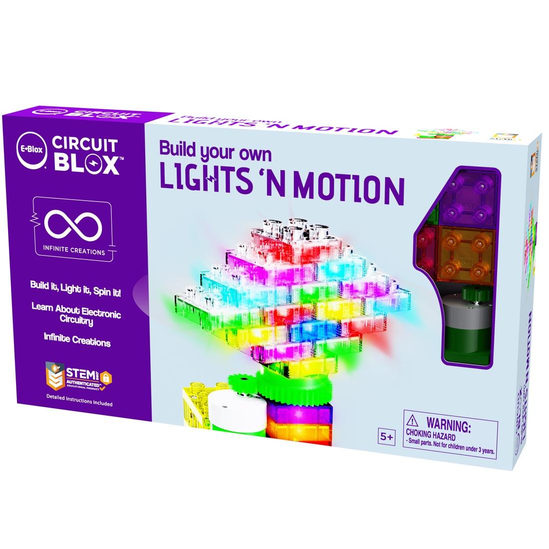 E-Blox Circuit Blox Lights 'N Motion Set