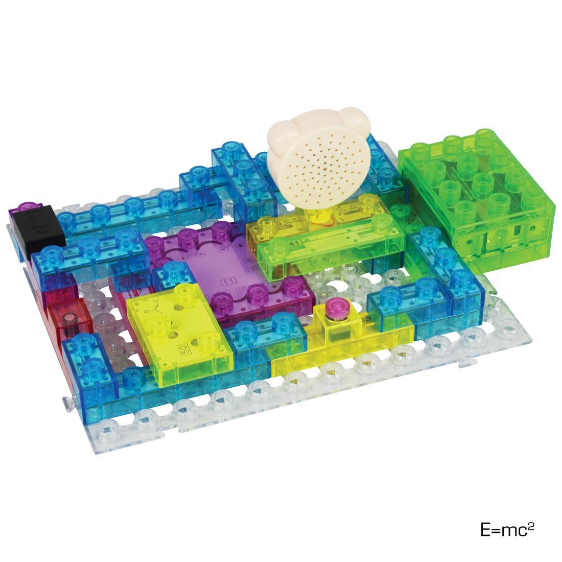 E-Blox Circuit Blox 395-Project Classroom Set with the label E=mc2