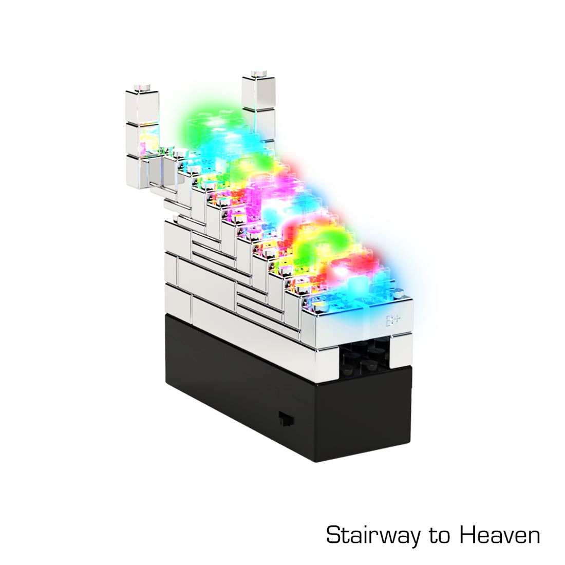 Stairway to Heaven built from the E-Blox Power Blox Essentials 140 Classroom Set