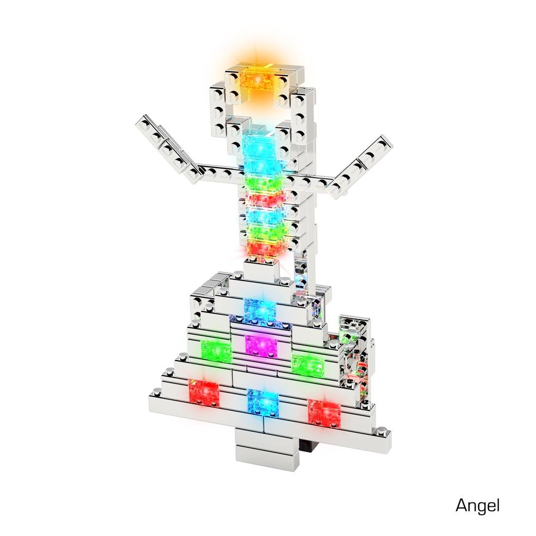 Angel built from the E-Blox Power Blox Essentials 310 Classroom Set