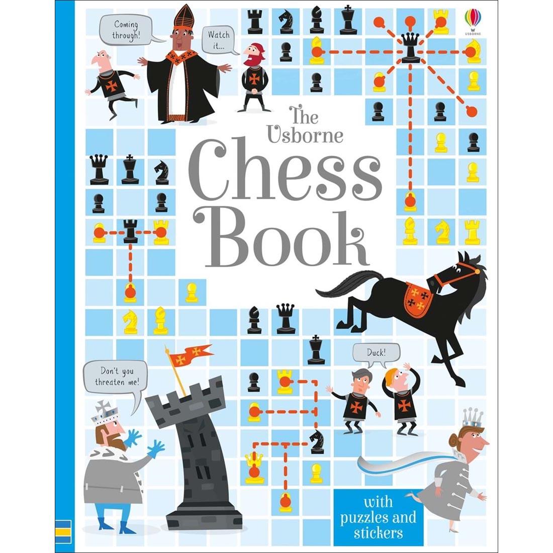 The Usborne Chess Book with Puzzles and Stickers