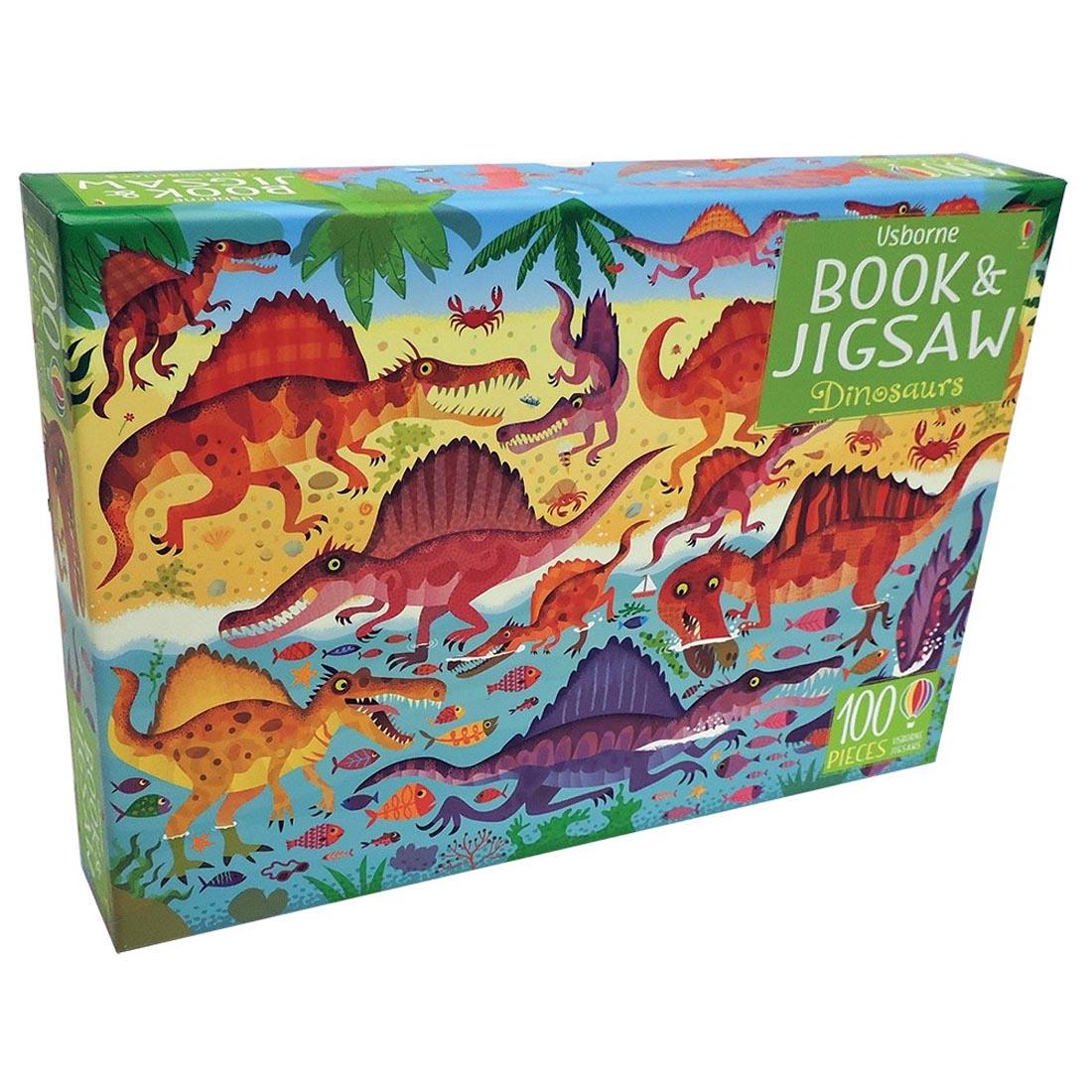 Usborne Book & Jigsaw Dinosaurs