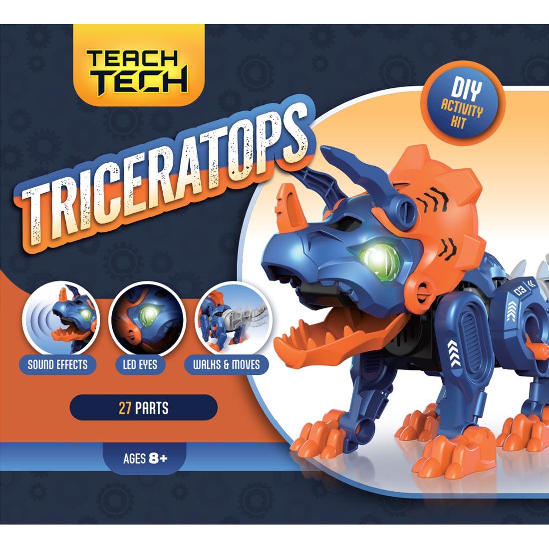 Teach Tech Triceratops Robot DIY Activity Kit