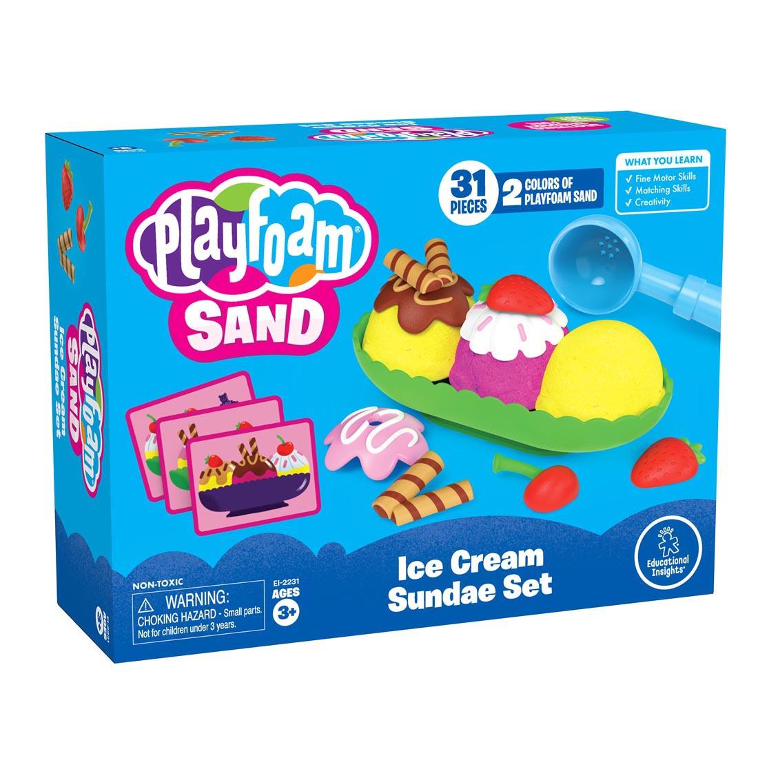 Playfoam Sand Ice Cream Sundae Set By Educational Insights