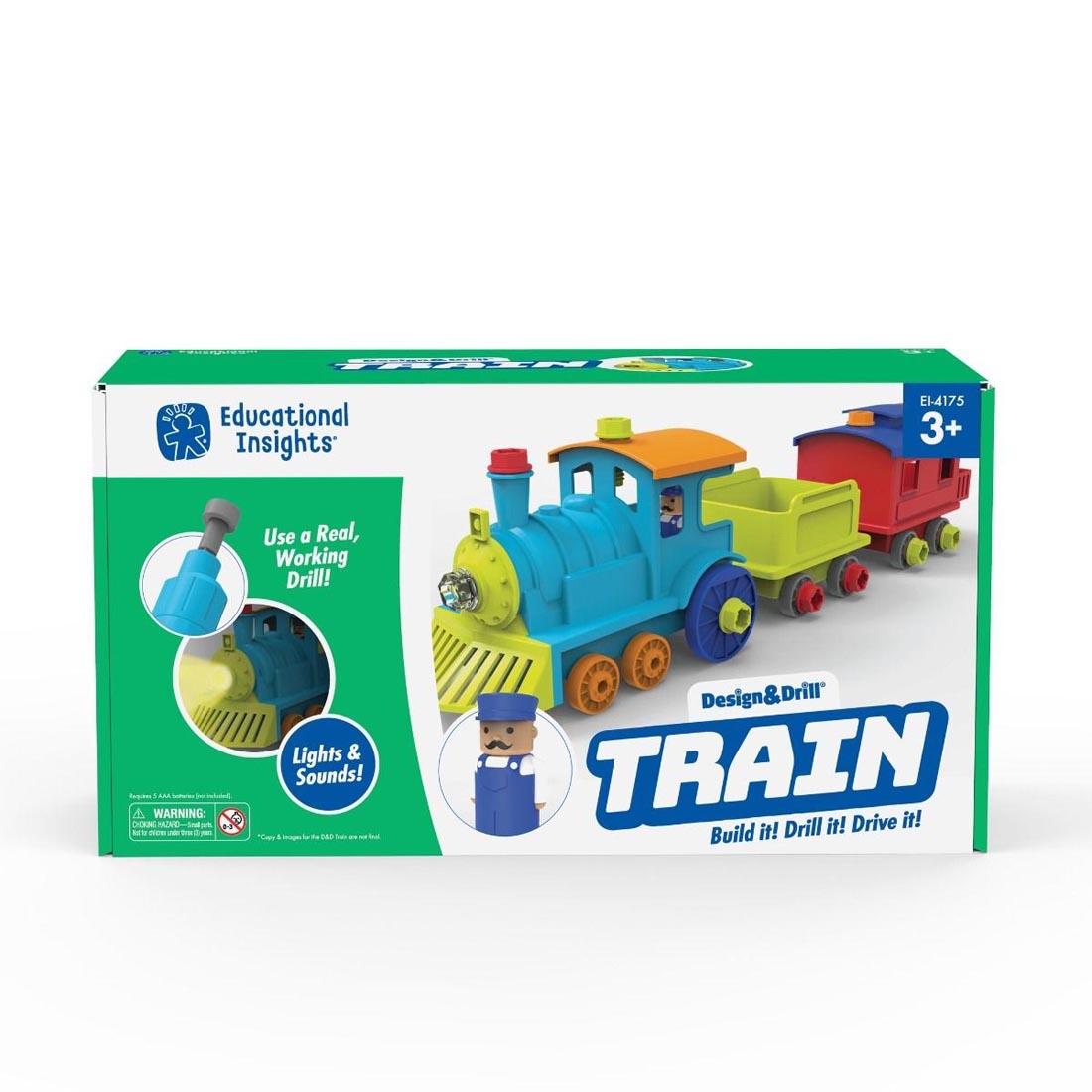 package of the building kit Design & Drill All Aboard Train