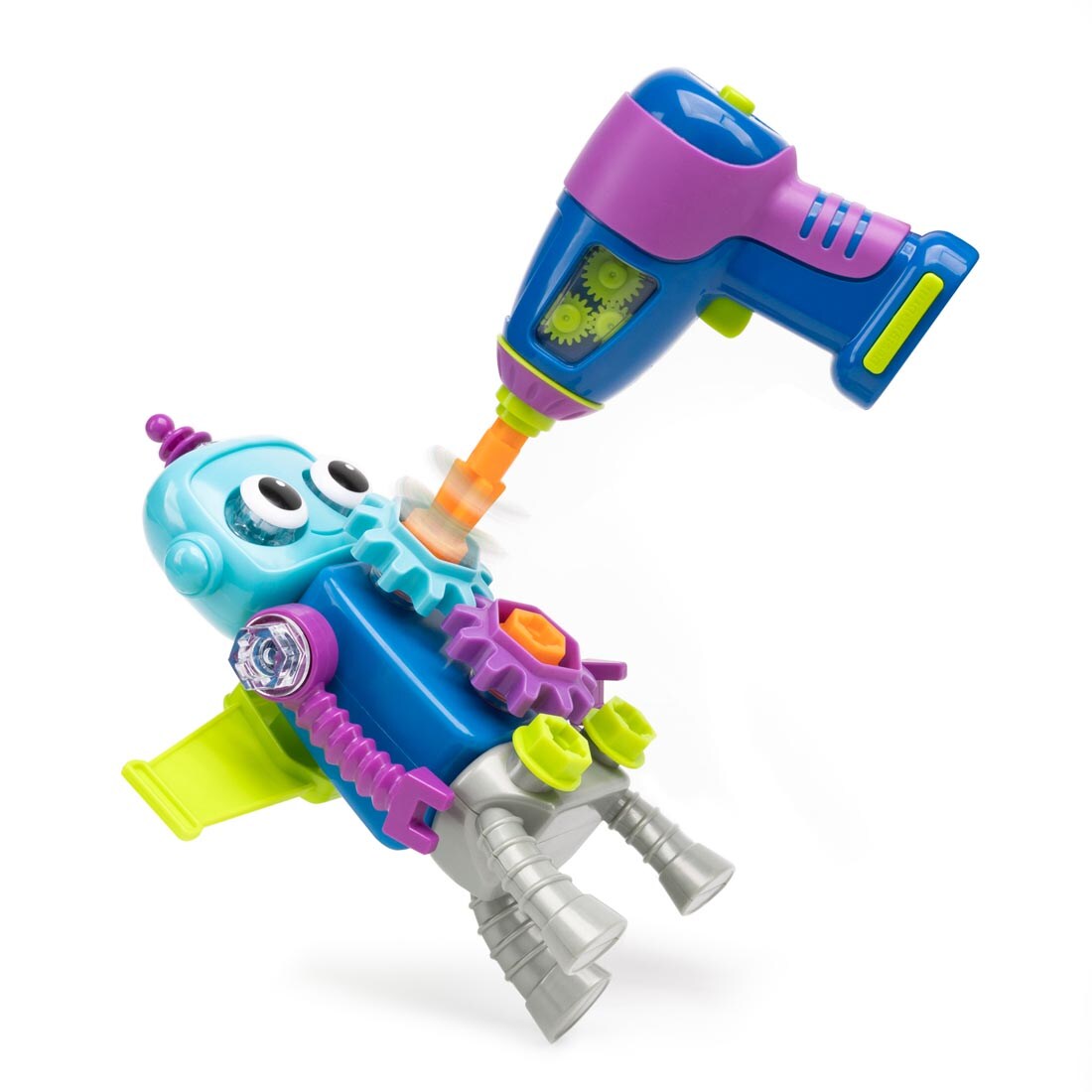 tool showing drilling action on robot from Design & Drill Robot Workshop