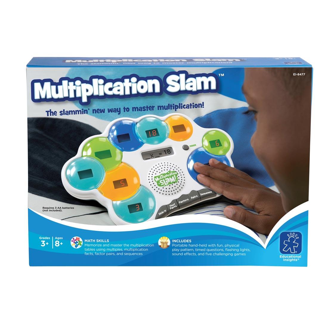 electronic math learning game Multiplication Slam
