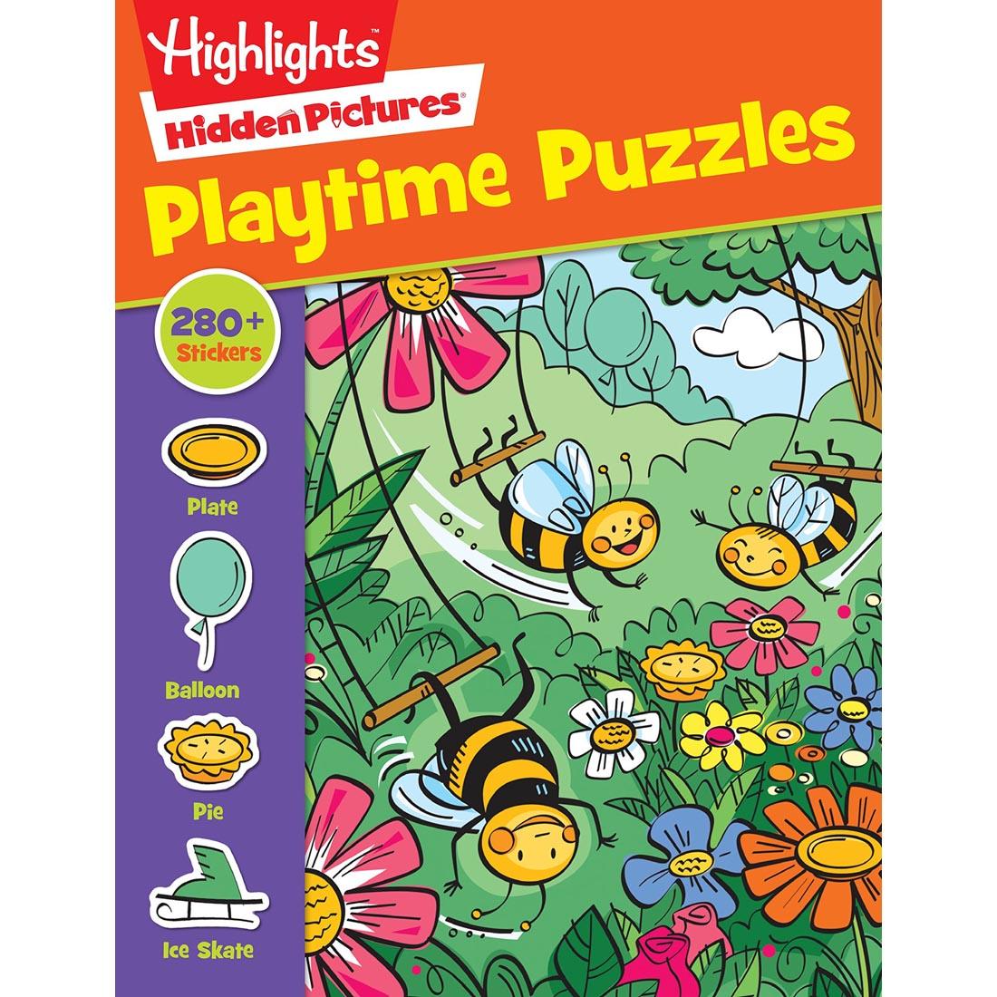 Highlights Sticker Hidden Pictures Playtime Puzzles