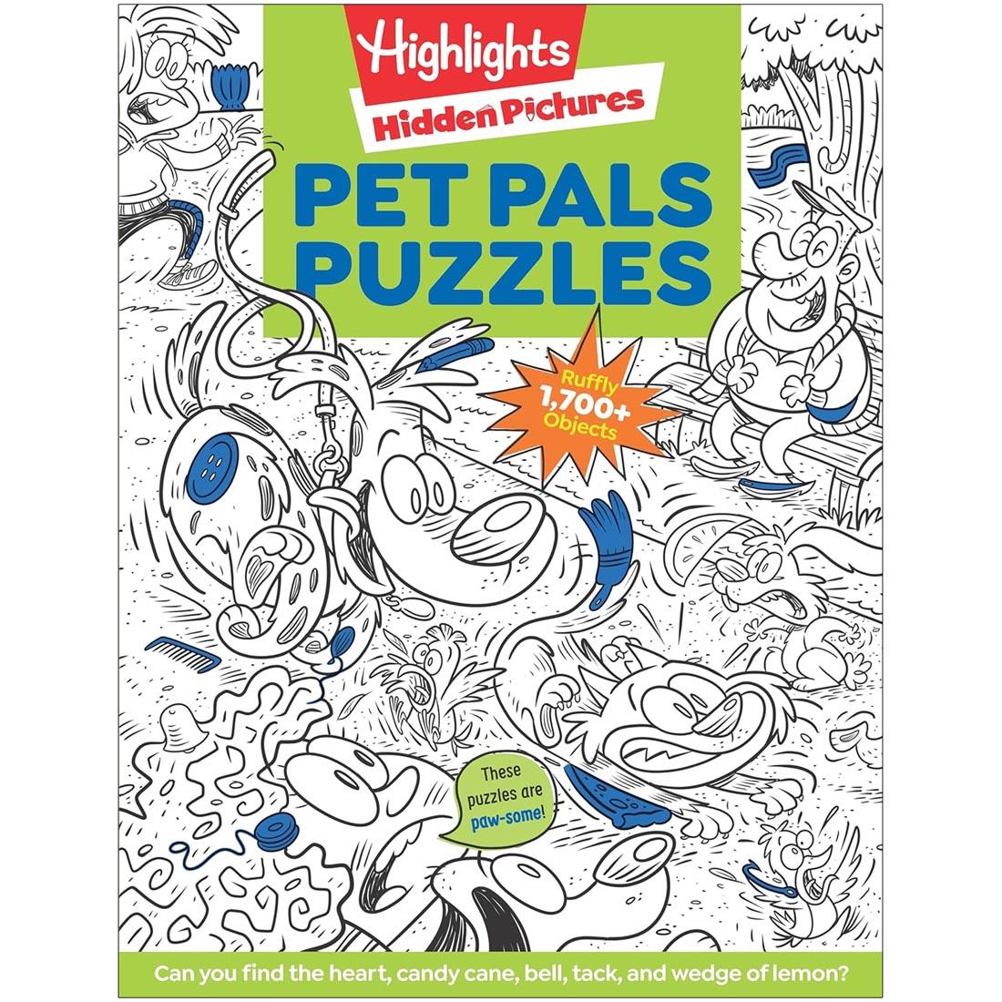 front cover of Highlights Hidden Pictures Pet Pals Puzzles book